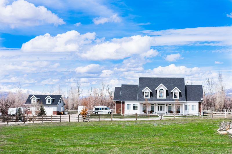 Home on a farm